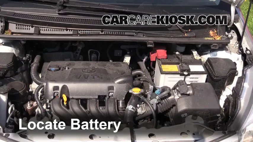 2012 Toyota Yaris L 1.5L 4 Cyl. Hatchback (4 Door) Battery